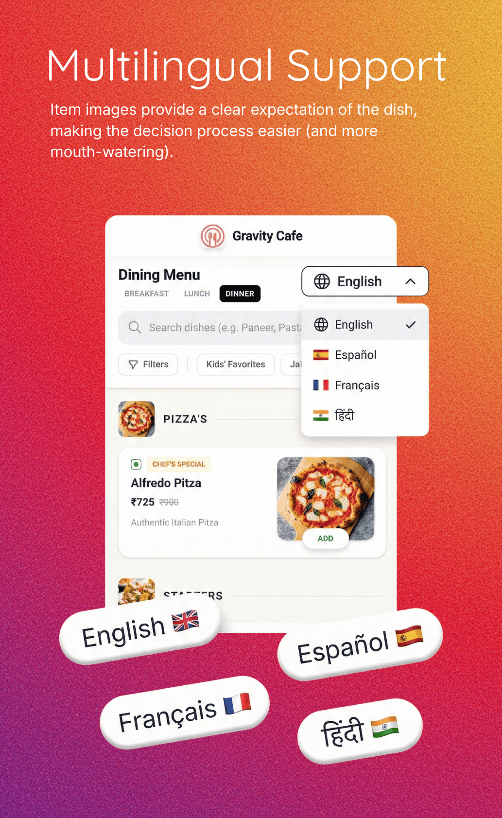 Menu Screenshot 2